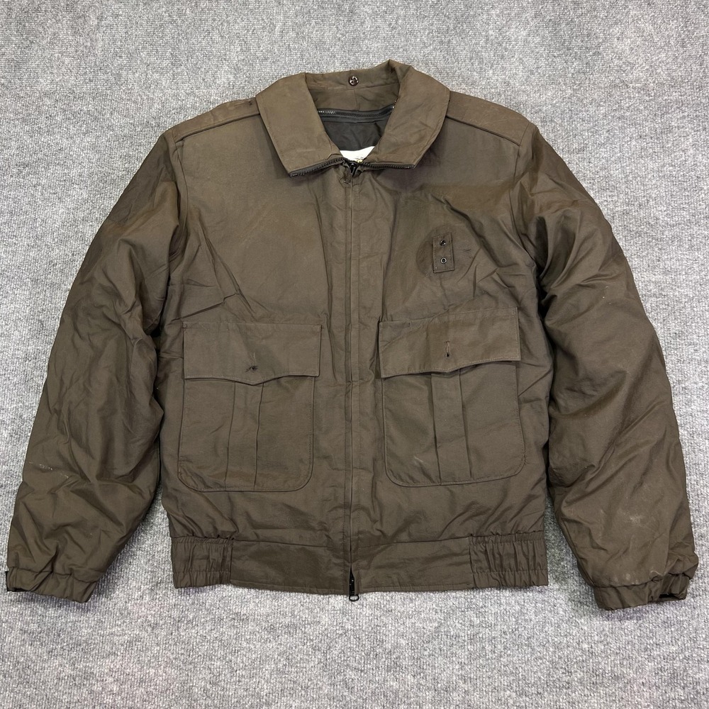 Vintage Horace Small Jacket Mens Small Brown Thinsulate Bomber USA Made Outdoor